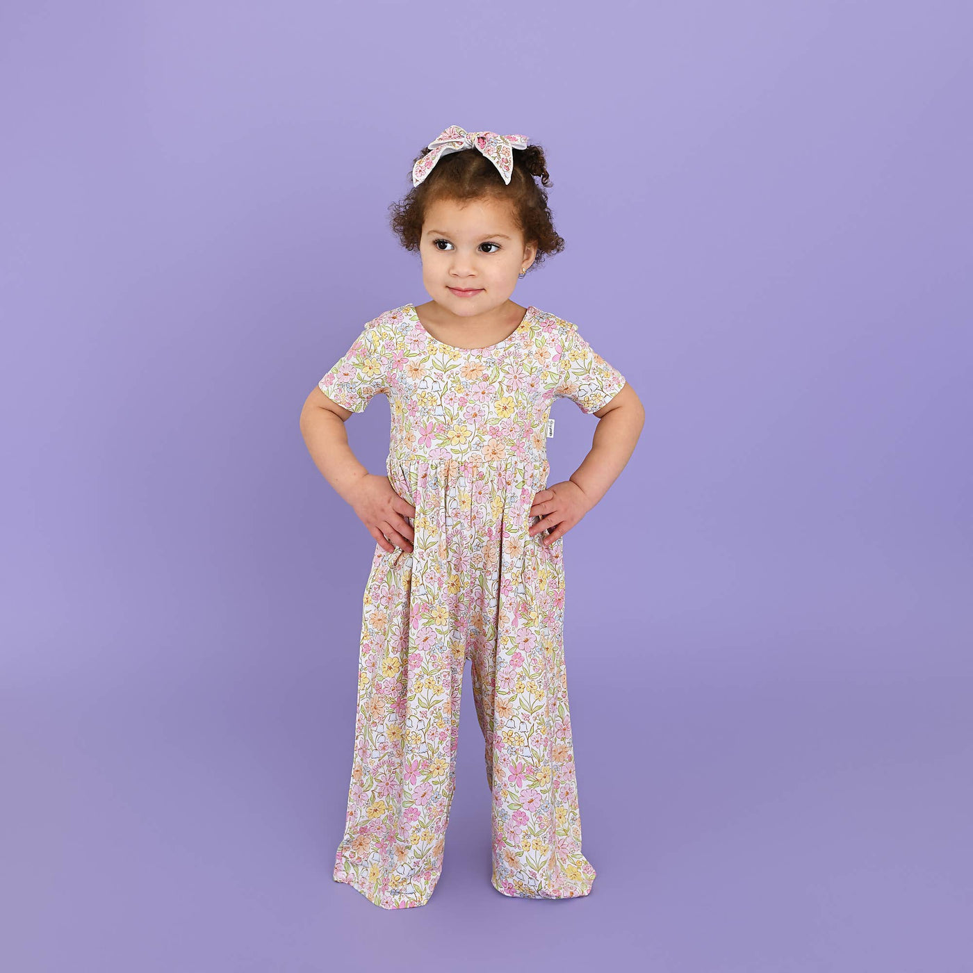 Gigi and Max: Kennedy Floral Clip Bow