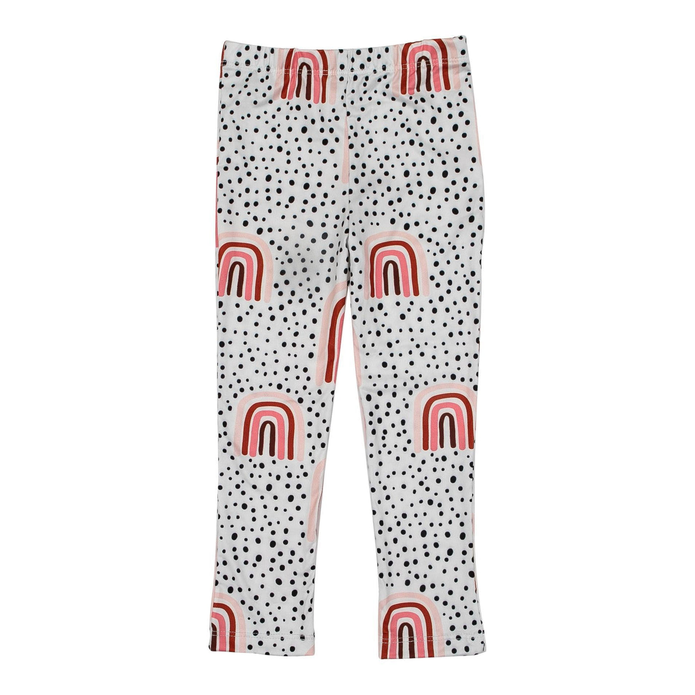 Mila & Rose:  Peach Rainbow Leggings SHIPS SEPARATELY