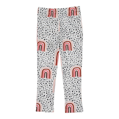 Mila & Rose:  Peach Rainbow Leggings SHIPS SEPARATELY