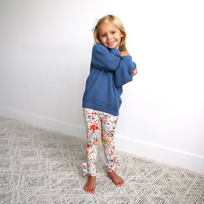 Gigi and Max Sweater: Steel Blue