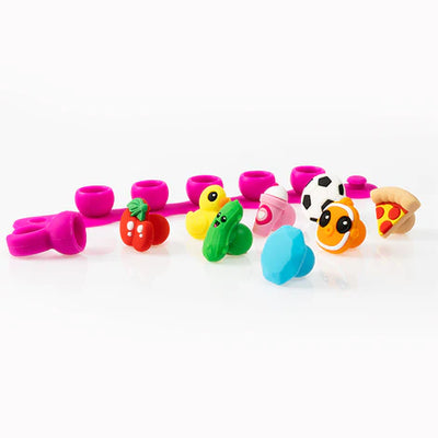 Fat Brain Toys Plip Charms: Pink