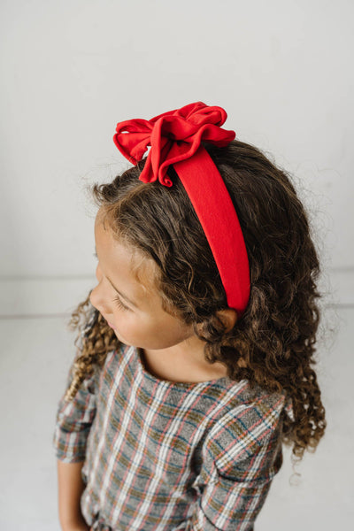 Baby Bling Bows Fab Headband: Navy