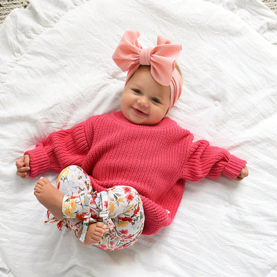 Gigi and Max Bow Leggings: Lottie