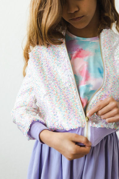 Mila & Rose:  Unicorn Flip Sequin Jacket SHIPS SEPARATELY