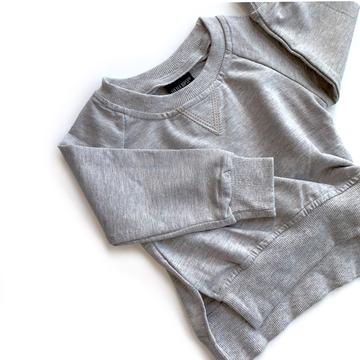 Little Bipsy Pullover: Grey