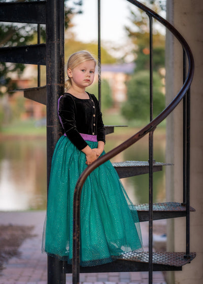 Joy Costume The Winter Princess-to-Queen Costume Dress SHIPS SEPARATELY