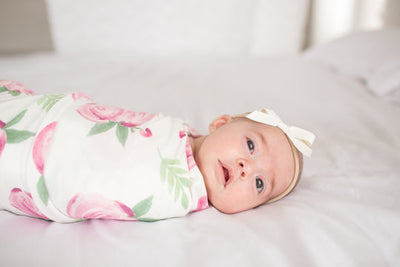 Copper Pearl Swaddle Blanket: Grace