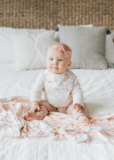 Copper Pearl Bandana Bib Set: Enchanted