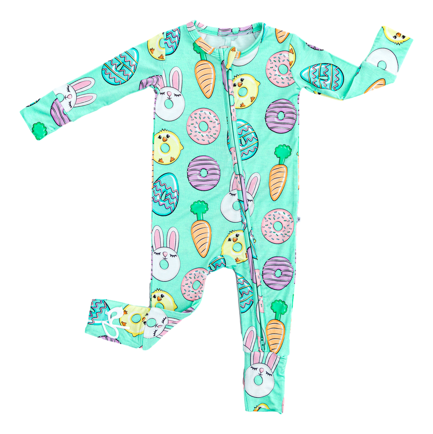 Birdie Bean Convertible Romper: Easter Sweets