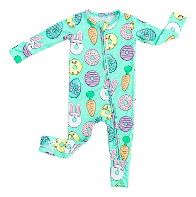 Birdie Bean Convertible Romper: Easter Sweets
