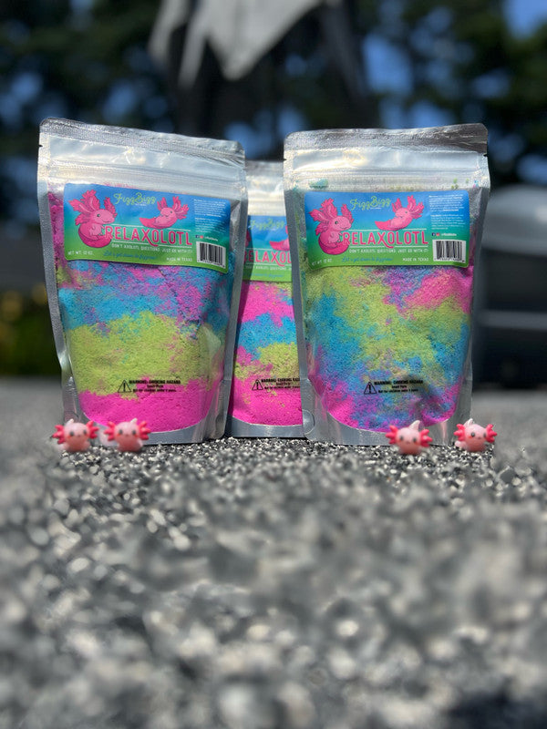 Fizz Bizz Kids Bath Salts: Relaxolotl Dust