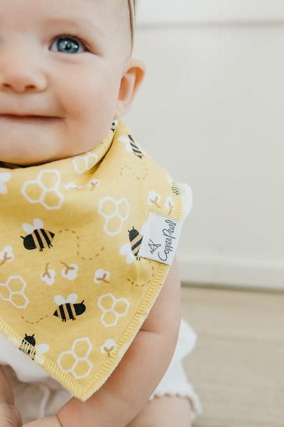 Copper Pearl Bandana Bib Set: Atwood