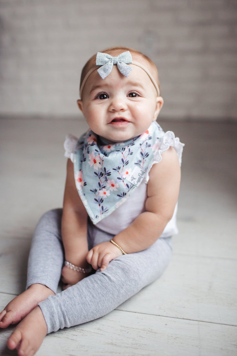 Copper Pearl Bandana Bib Set: Morgan