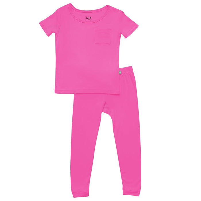 Kyte Baby Pajama Set: Raspberry