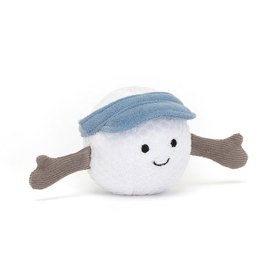 LIMIT 1 PER HOUSEHOLD Jellycat: Amuseable Sports Golf Ball (2")