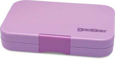 YumBox Tapas 4-Compartment Tray: Seville Purple (Rainbow Tray)