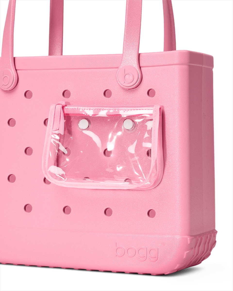 Limited Edition Bogg Bag: Bubblegum Shimmer (BABY BOGG)