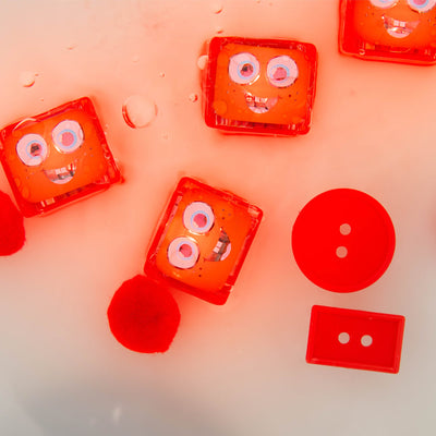 Glo Pals: 4 Pack Light Up Cubes Red - Sammy