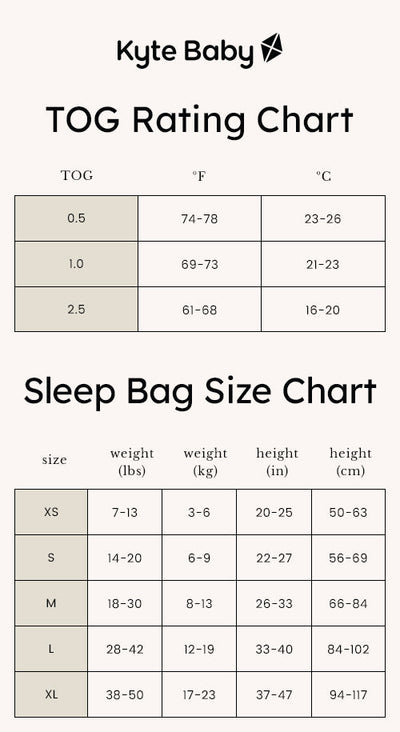 Kyte Baby Sleep Sack: Slate 1.0 TOG