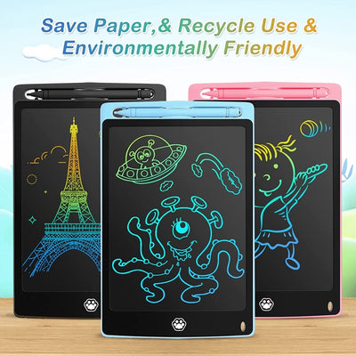 LCD Writing Doodle Drawing Tablet (8.5in)