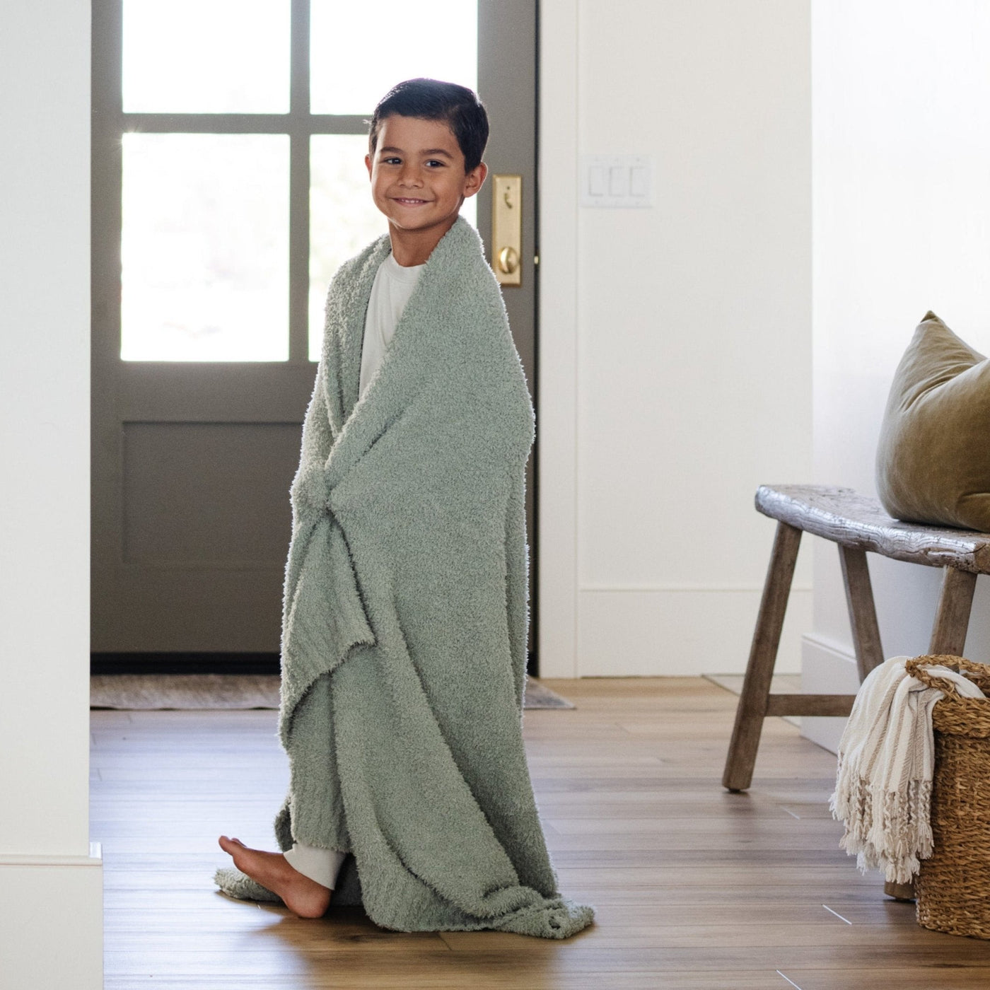 Saranoni Bamboni Toddler to Teen Blanket: Sage