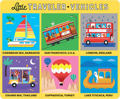 Mudpuppy Matching Game: Little Traveler Bingo