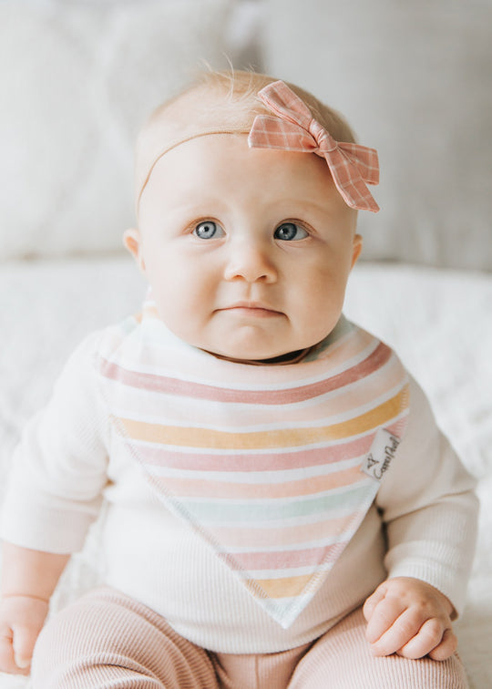 Copper Pearl Bandana Bib Set: Enchanted