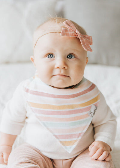 Copper Pearl Bandana Bib Set: Enchanted