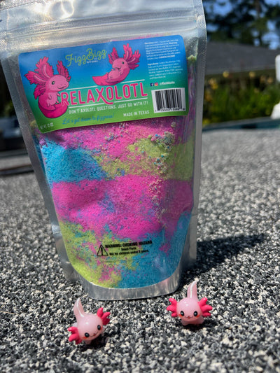 Fizz Bizz Kids Bath Salts: Relaxolotl Dust