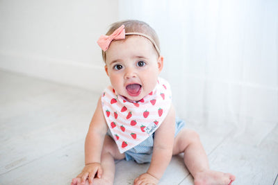Copper Pearl Bandana Bib Set: Georgia