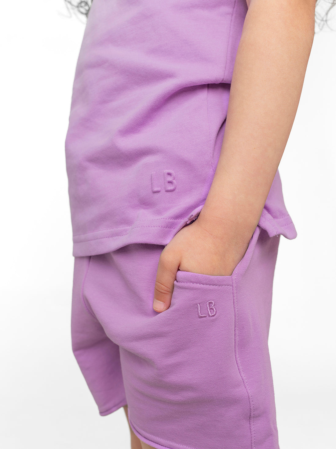 Little Bipsy Elevated Tank Top: Electric Lilac