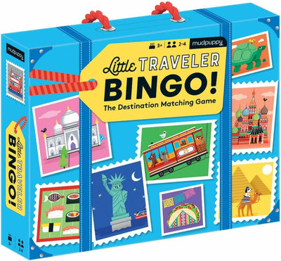 Mudpuppy Matching Game: Little Traveler Bingo