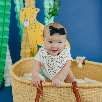 Copper Pearl Bandana Bib Set: Bengal