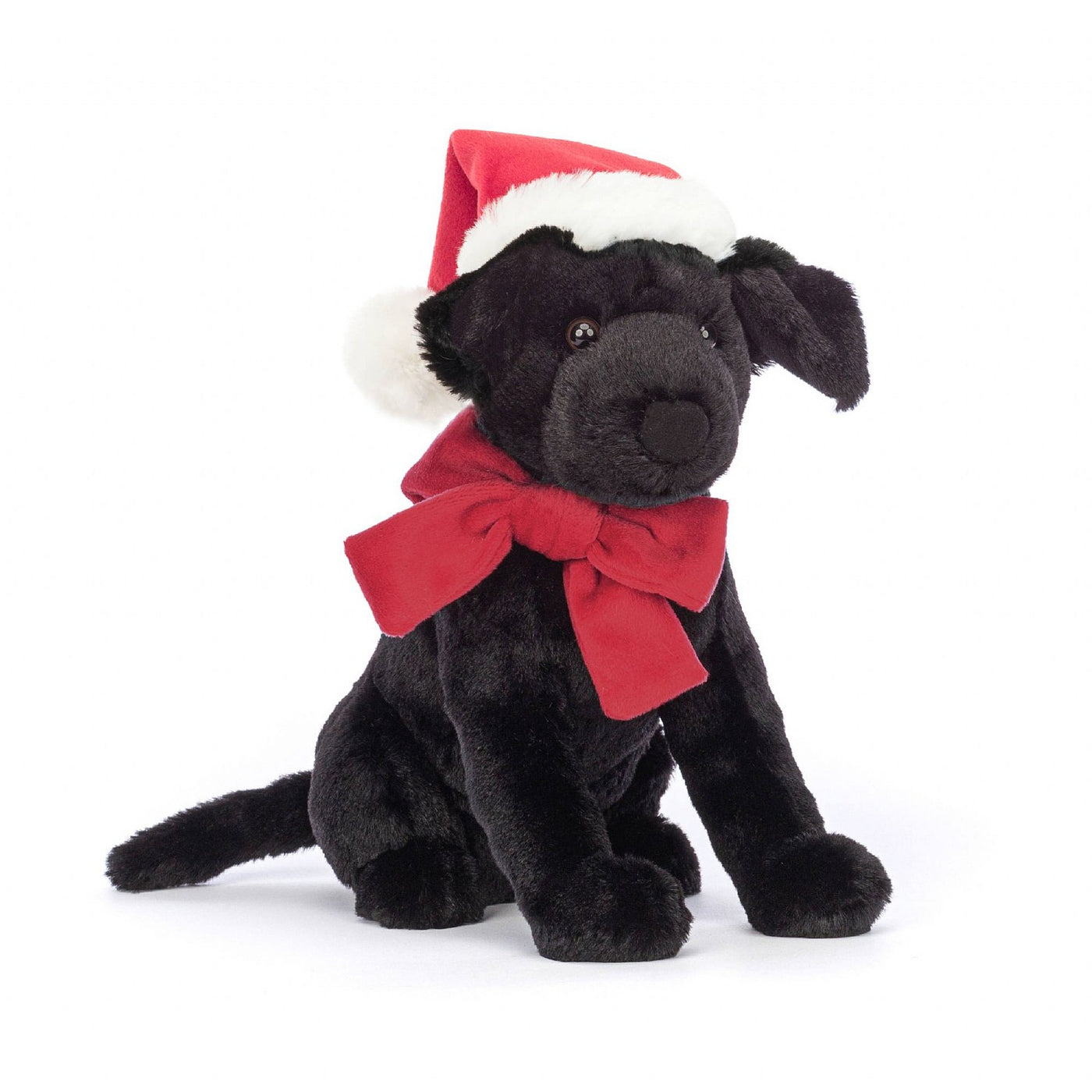 Jellycat: Winter Warmer Pippa Black Labrador (9")
