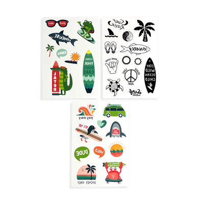 OOLY TattooPalooza Temporary Tattoos Mini Pack: Beach Days