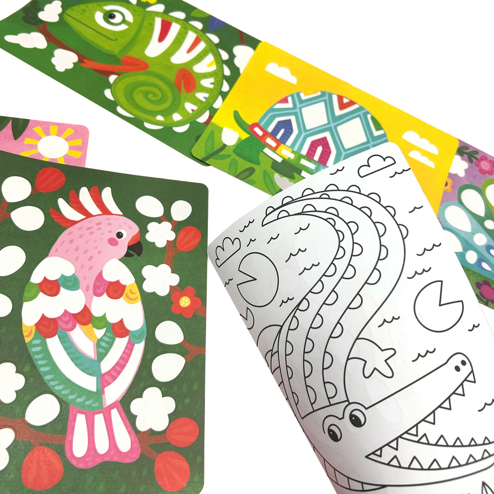 OOLY Foil-tastic Foil Art Kit: Awesome Animals