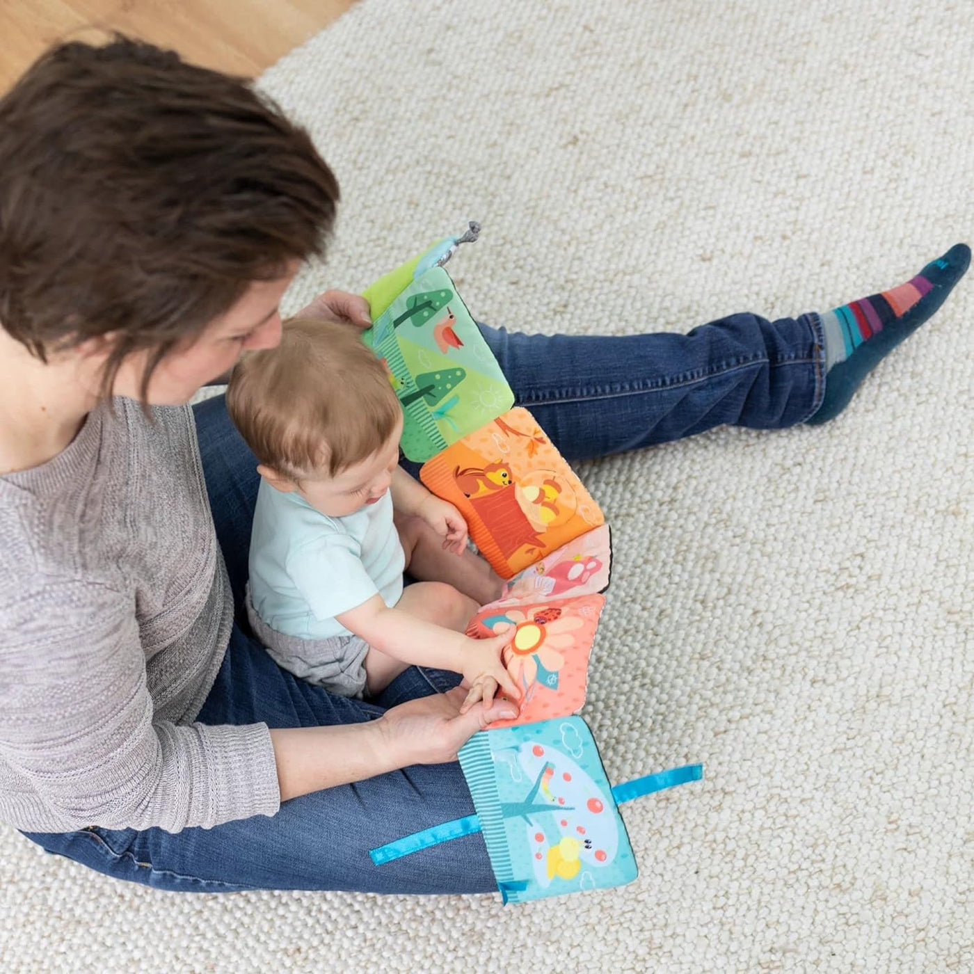 Fat Brain Toys: Lamaze Colorful Journey Caterpillar