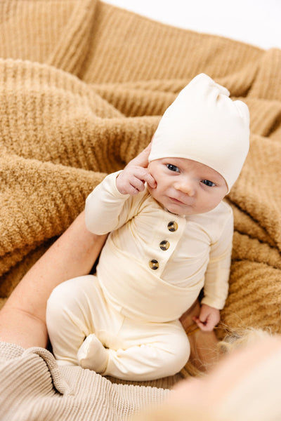 Lou Lou and Company Chenille Blanket: Tan