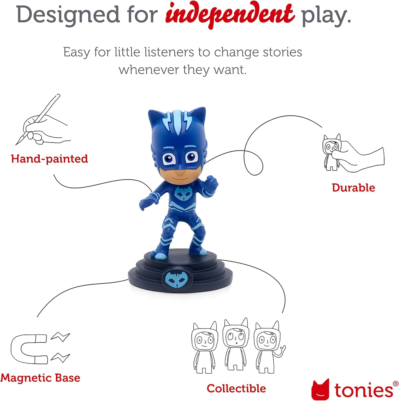 Tonies Audio Play Character: PJ Masks - Cat Boy