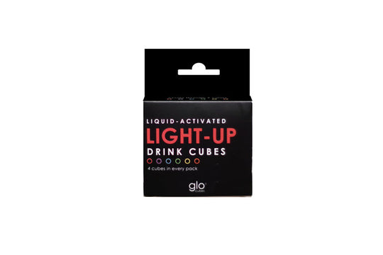 Glo Cubes: Party Liquid-activated cubes (4-pack)