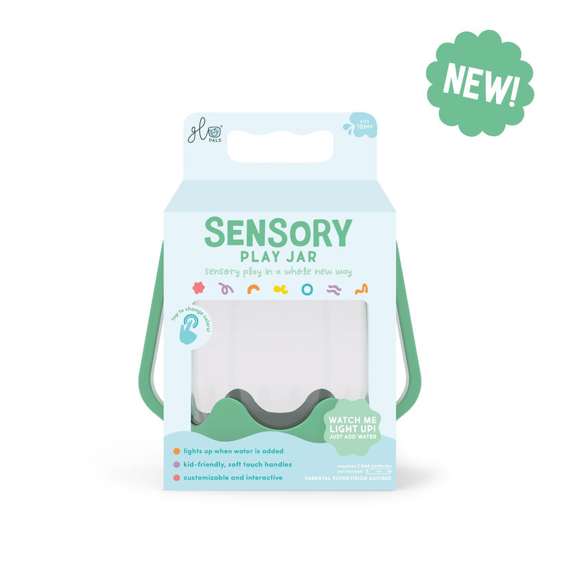 Glo Pals: Sensory Jar - Teal