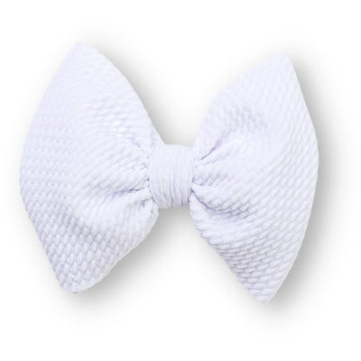 Little Lopers Bow: White (All Styles)