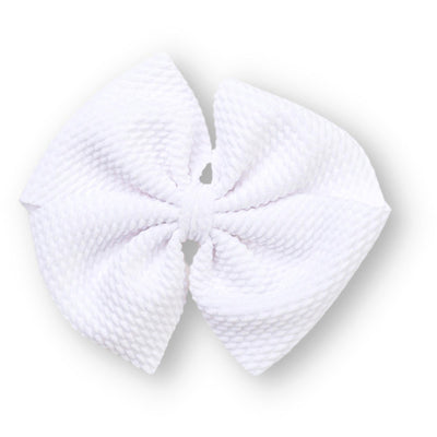 Little Lopers Bow: White (All Styles)