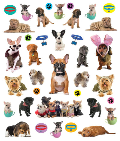 Eyelike Stickers: Puppies