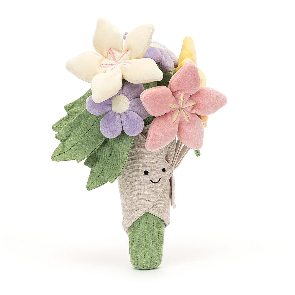 LIMIT ONE PER HOUSEHOLD Jellycat: Amuseable Bouquet of Flowers (12")