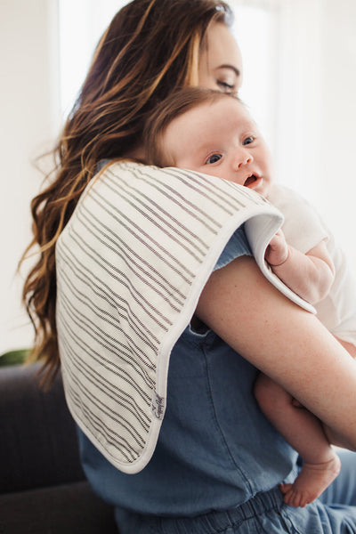 Copper Pearl Burp Cloth Set: Chip