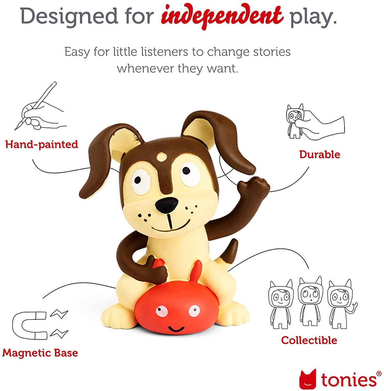 Tonies Audio Play Character: Favorite Children's Songs - Playtime + Action Songs