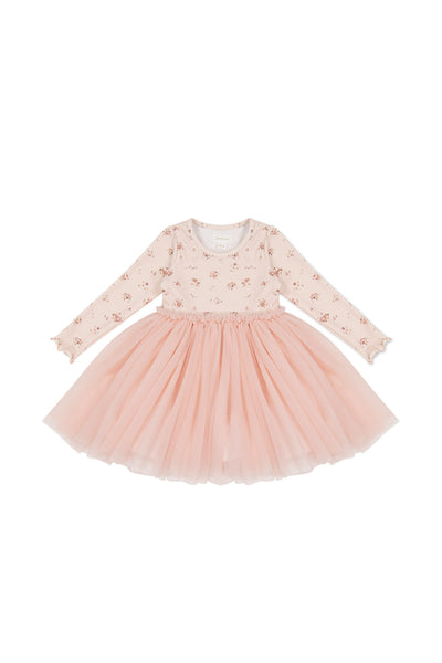 Jamie Kay Anna Tulle Dress: Petite Fleur Soft Peony