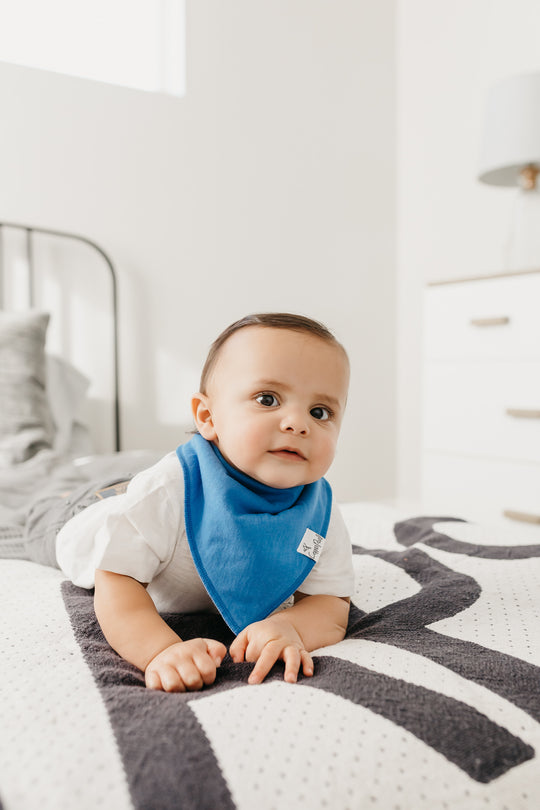 Copper Pearl Bandana Bib Set: Nash