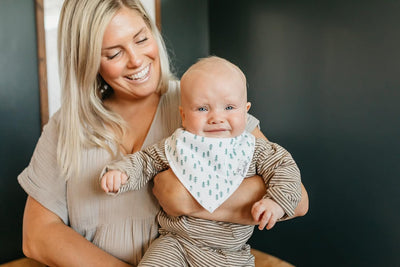 Copper Pearl Bandana Bib Set: Atwood